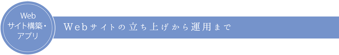 WEBサイト構築・アプリ