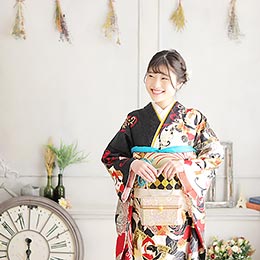 ご利用頂いたお客様をご紹介 白＆緑【振袖 撮影のみでお考えの方必見】11,000円～シャレニーハタチの思い出を残せる注目のキャンペーンがスタート｜シャレニー