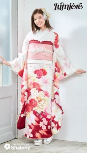 “星乃夢奈×Lumiere”の振袖-白｜成人記念の新作振袖ご紹介　LF-08