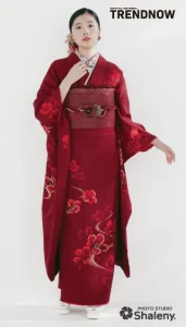 川床明日香 ×TRENDNOW（トレンドナウ）の振袖-赤|ハタチ記念の新作振袖ご紹介　TN-270