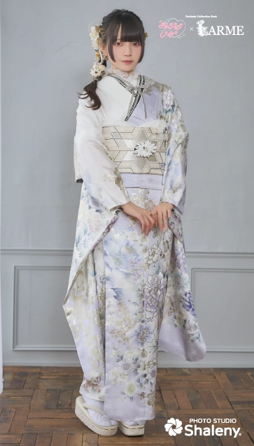 きゅるして×LARME（ラルム）の振袖-薄紫|ハタチ記念の新作振袖ご紹介　KYU-011