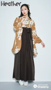 “Heather”の卒業式袴レンタル｜卒業式の袴ご紹介　HN-54