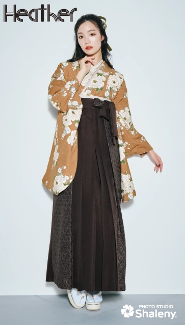 “Heather”の卒業式袴レンタル｜卒業式の袴ご紹介　HN-54