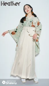 “Heather”の卒業式袴レンタル｜卒業式の袴ご紹介　HN-55