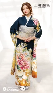王林爛漫-紺|ハタチ記念の新作振袖ご紹介　OR-346