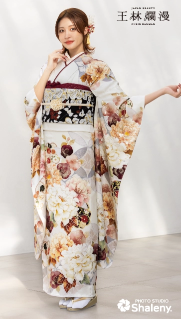王林爛漫-白|ハタチ記念の新作振袖ご紹介　OR-348