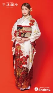 王林爛漫-白|ハタチ記念の新作振袖ご紹介　OR-349