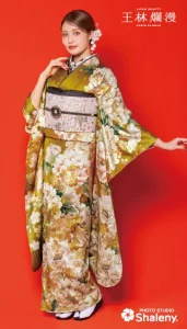 王林爛漫-黄緑|ハタチ記念の新作振袖ご紹介　OR-351