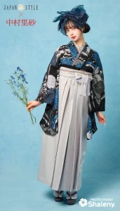 “JAPAN STYLE×中村里砂”の卒業式袴レンタル|卒業式の袴ご紹介 JN-61