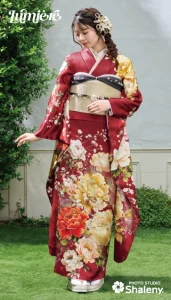 “星乃夢奈×Lumiere”の振袖-赤|成人記念の新作振袖ご紹介 LF-28