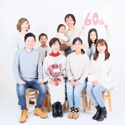 家族写真撮影をご利用のお客様をご紹介No002｜シャレニー