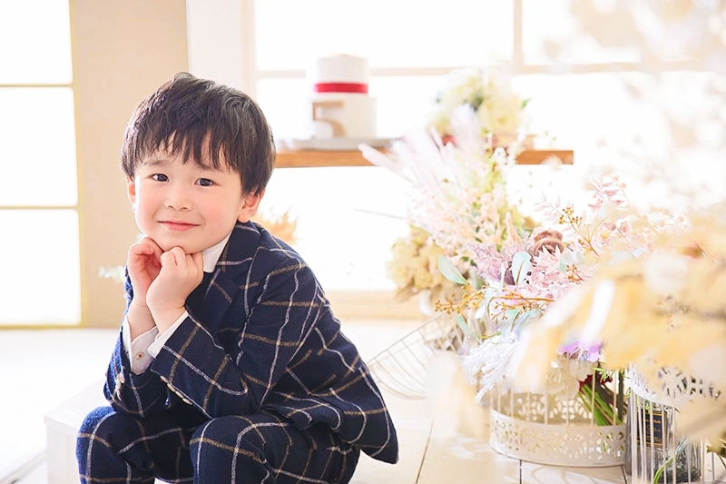 子ども撮影年間約2万人の写真館シャレニーのバースデーフォトおすすめプランをご紹介!!記念写真はデータでしっかり残したい方向けのデータ20カットプラン｜シャレニー