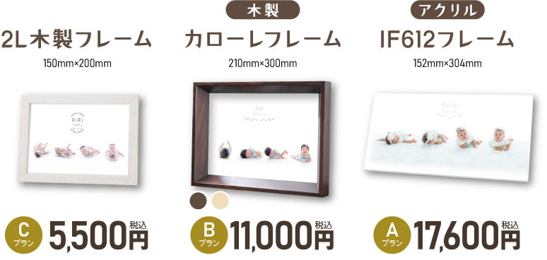 ねがえりフォト　ころりんフォト　プラン