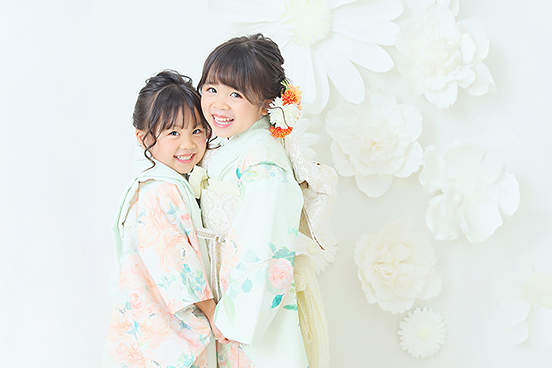 シャレニーで七五三撮影をした7歳の女の子｜写真撮影をした親子の感想①