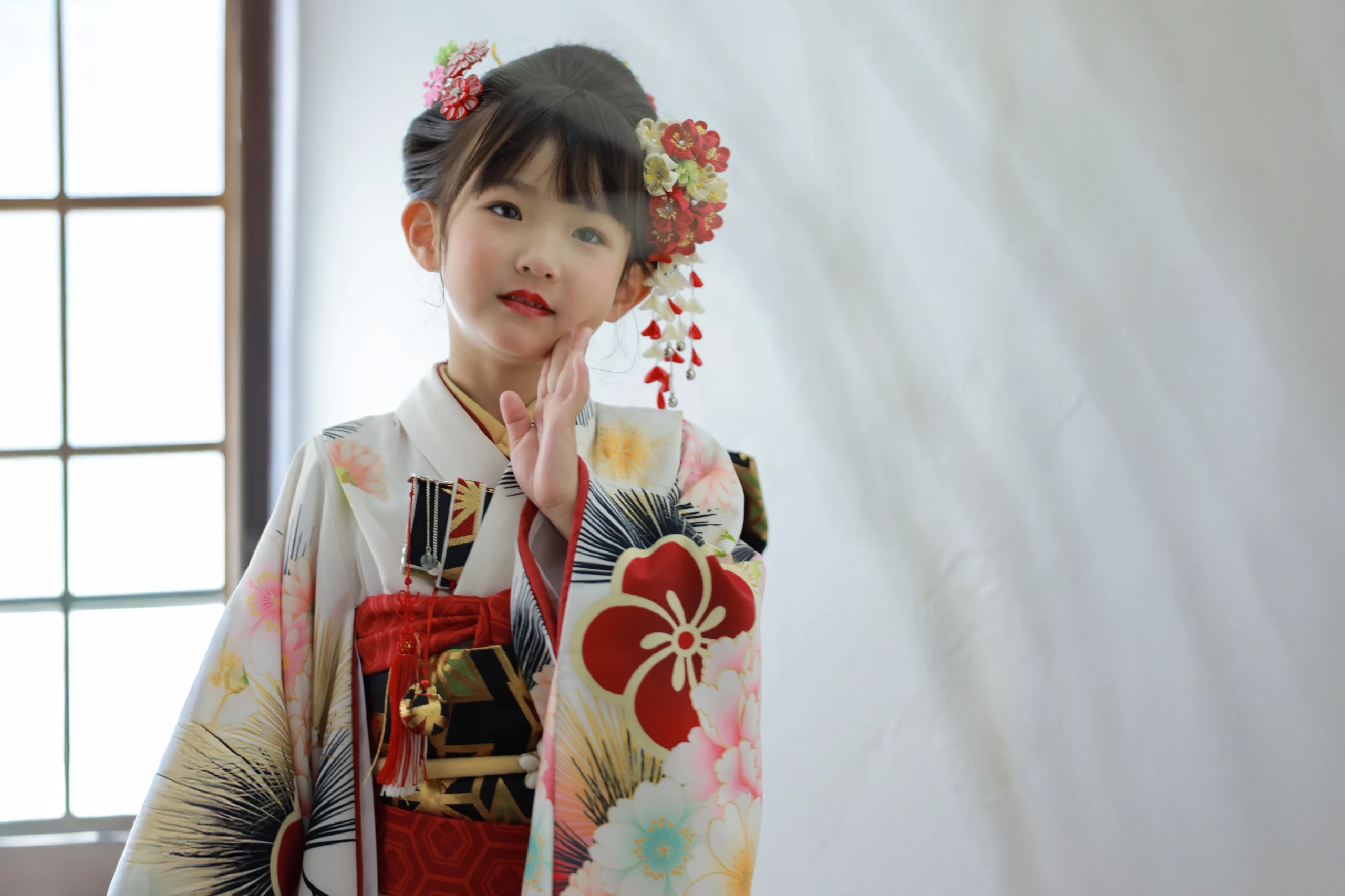 シャレニーで七五三撮影をした7歳の女の子｜写真撮影をした親子の感想⑥