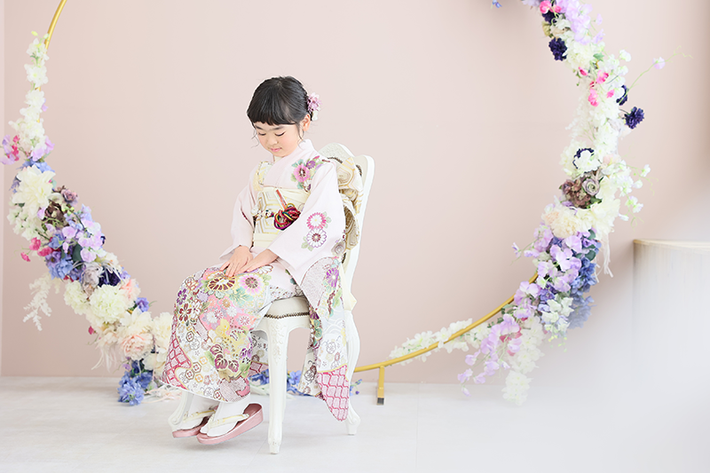 シャレニーで七五三撮影をした7歳の女の子｜写真撮影をした親子の感想5