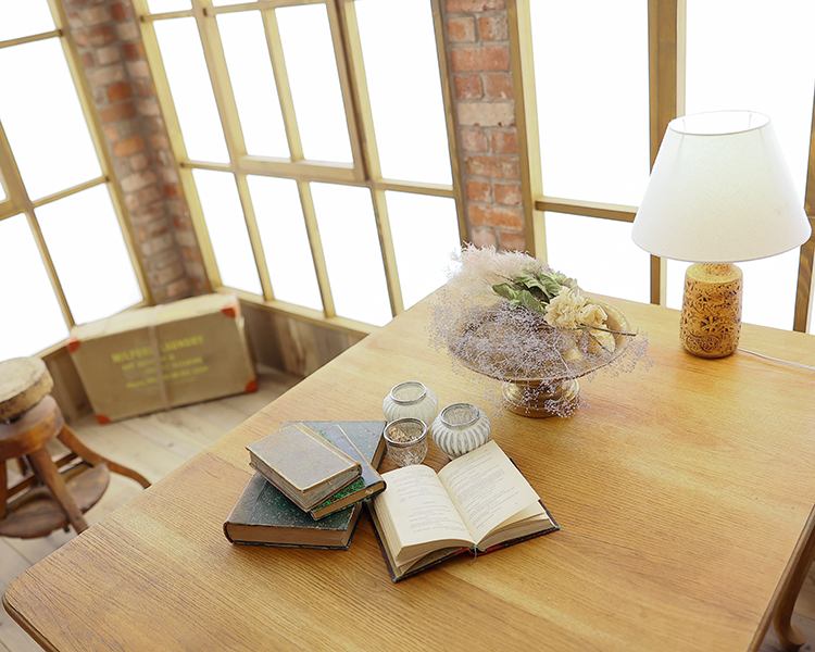 富山市フォトスタジオ｜シャレニープラス総曲輪フェリオ店スタジオ写真4｜ウェディング、振袖、七五三、お宮参り撮影ならシャレニーへ