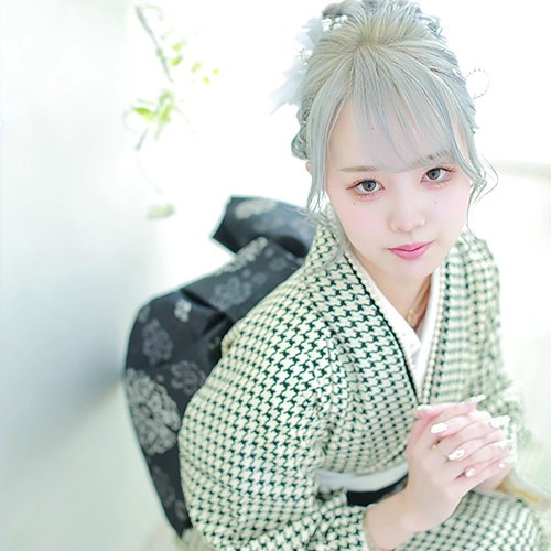 357未使用近【上品くすみCOLOR】【正絹振り袖6点フルセット