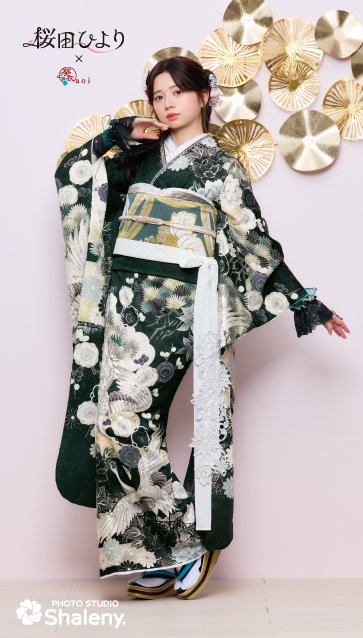 シャレニー長野南店振袖イベント｜最新ブランド振袖のご紹介｜桜田ひより×aoi